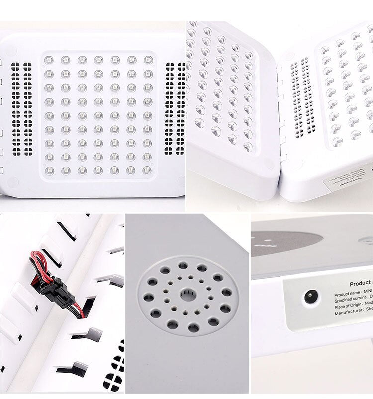 LED PDT Light Therapy (7 Colors) Newly Upgraded with Medical Grade LED Light Bulbs